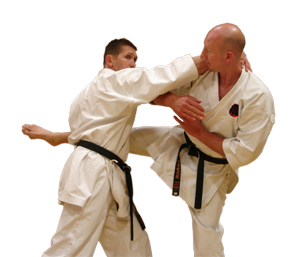 Sensei Nick demonstrating a typical Goju Rtu Throwing technique